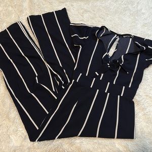 🌷 Crystal Sky Short Sleeve Jumpsuit